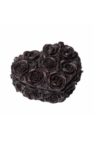 Rose Heart Jewellery Keepsake Box by Alchemy Gothic | Gothic