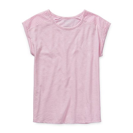 Arizona Little / Big Kid Girls Short Sleeve T-Shirt - JCPenney