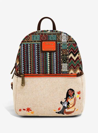 Loungefly Disney Pocahontas Woven Mini Backpack - BoxLunch Exclusive