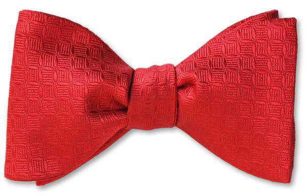 Red Monochromatic Bow Tie