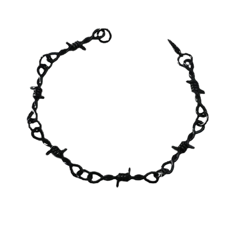 Barbed wire bracelet