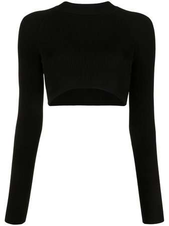 Shop SIR. Romi cropped top with Express Delivery - FARFETCH