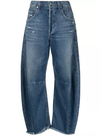 Citizens of Humanity Horseshow high-rise tapered jeans - FARFETCH