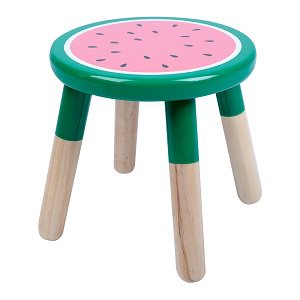 Amazon.com: RUYU 9 Inch Kids Solid Hard Wood Fruit Chair, Crafted Hand-Painted Wood with Assembled Four-Legged Stool, Bedroom, Playroom, Watermelon Furniture Stool for Kids, Children, Boys, Girls(❤Watermelon❤): Kitchen & Dining
