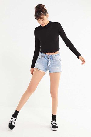 Levi’s 501 Mid-Rise Denim Short – Button Fly | Urban Outfitters