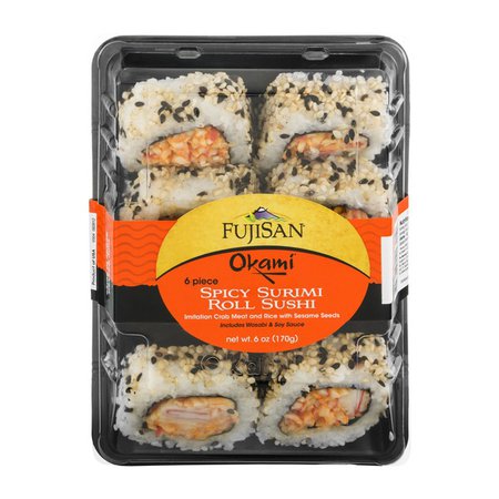 FujiSan Okami Spicy Surimi Roll Sushi - 6 Piece (6.0 oz) from Jewel-Osco - Instacart