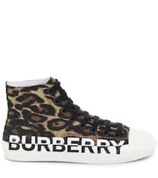 Burberry - Larkhall logo high-top sneakers | Mytheresa