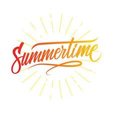 the word summertime with design - Google Search