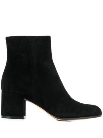 Gianvito Rossi Heeled Margaux Boots G7051060RICCAS Black | Farfetch