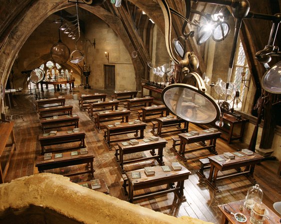 Hogwarts Defence Against the Dark Arts Classroom 1994-95 | Harry Potter