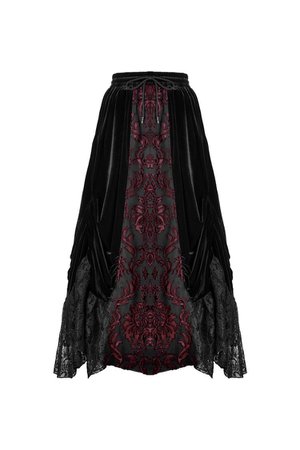 Gothic victorian long skirt KW151 – DARK IN LOVE
