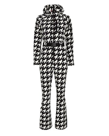 Perfect Moment Star Houndstooth Ski Suit | INTERMIX®