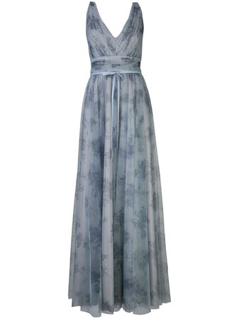 Marchesa Notte, Tulle Floral Bridesmaid Gown