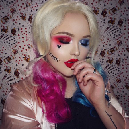 Harley Quinn Suicide Squad Makeup