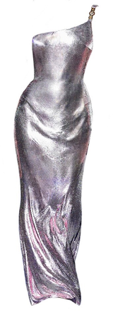 Versace crystal dress