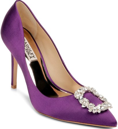pumps hill purple shoe