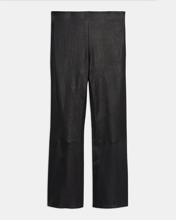 Pull-On Kick Pant in Leather
