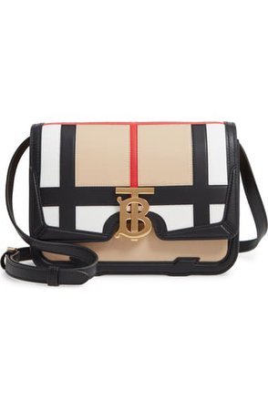 Burberry Small TB Patchwork Leather Crossbody Bag | Nordstrom