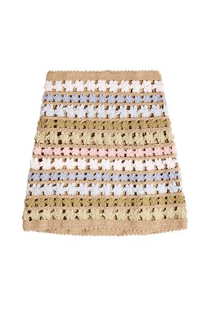 Maala Crochet Knit Skirt Gr. M/L