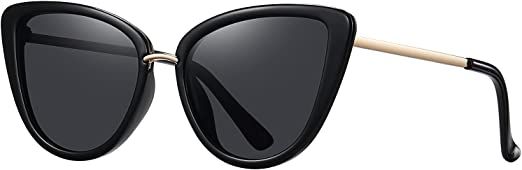 Amazon.com: Colrea Oversized Polarized Cat Eye Sunglasses designed for Women, Retro Vintage Large Frame Sunglasses UV400 CL22003 : Clothing, Shoes & Jewelry