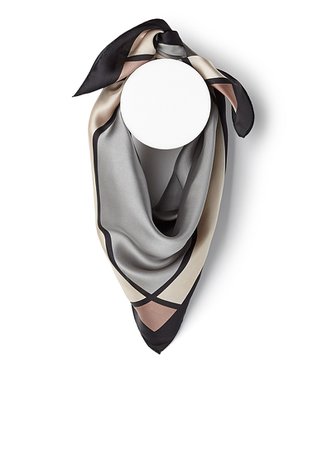 Sober geometric scarf | Simons | Shop Women's Light Scarves online | Simons