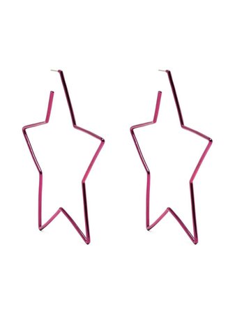 Isabel Marant star-shaped hoop earrings