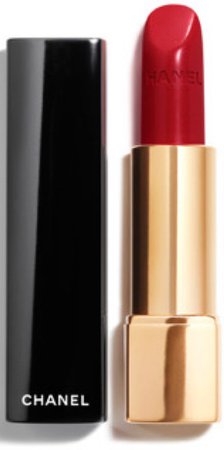 red Chanel lipstick