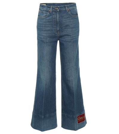 Gucci - High-rise flared jeans | Mytheresa