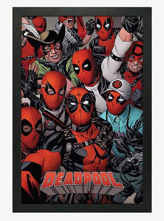 Marvel Deadpool Fans Poster