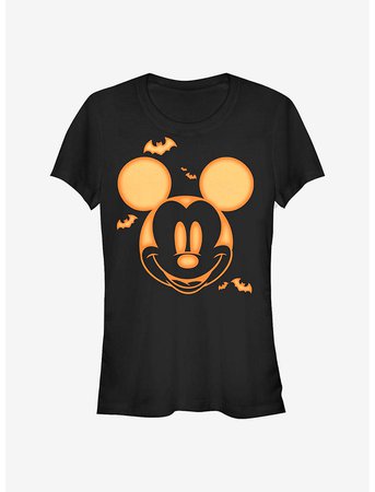 Disney Mickey Mouse Mickey Pumpkin Girls T-Shirt