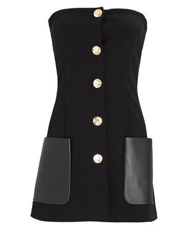 Proenza Schouler Leather-Trimmed Strapless Top | INTERMIX®