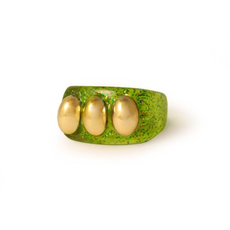 Rio Knuckle Duster - Rounded Rectangle Ring - LA MANSO SHOP