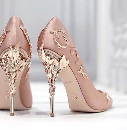 These romantic heels are the perfect wedding day accessory