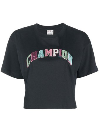 Champion t-shirt à Logo Imprimé - Farfetch