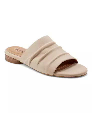 Earth Women's Talma Round Toe Slip-On Flat Casual Sandals - Macy's
