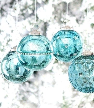 tiffany blue christmas ornaments – Home Decor