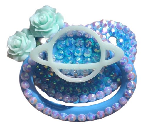 Blue space adult paci