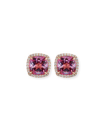 pink and diamond earrings - Google Search