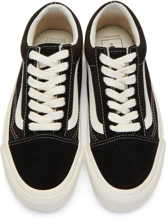 Vans: Black OG Old Skool LX Sneakers | SSENSE