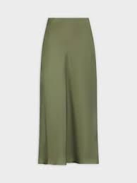 olive green slip skirt - Google Search