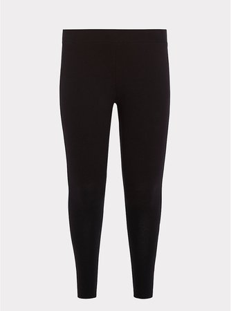 Black Slim Fix Premium Legging - Plus Size | Torrid