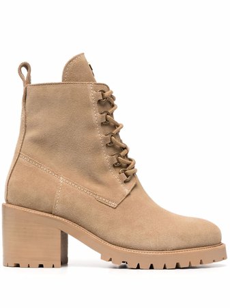 Maje Factory suede boots - FARFETCH
