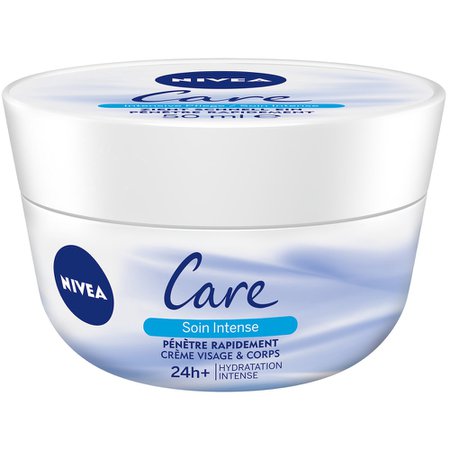 nivea | CARE - Crème visage corps et mains Multi-usage Nourrissante - 50 ml