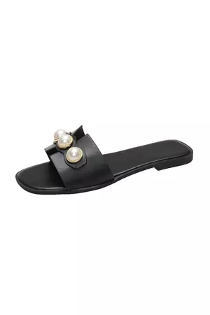 Pearl Flat Slippers – Micas