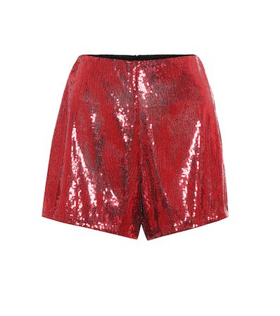 Sequined shorts
