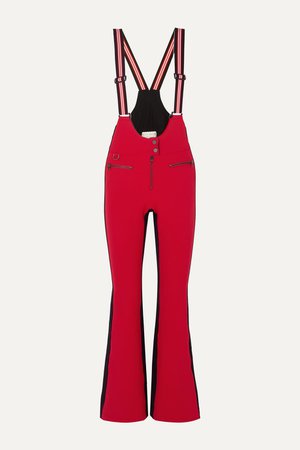 Red Kris striped bootcut ski pants | Erin Snow | NET-A-PORTER
