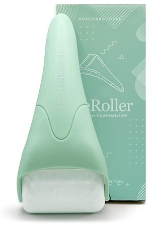 mint green face roller
