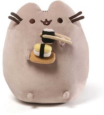 Amazon.com: GUND Pusheen Snackables Potato Chip Cat Plush Stuffed Animal, Gray, 9.5": Toys & Games