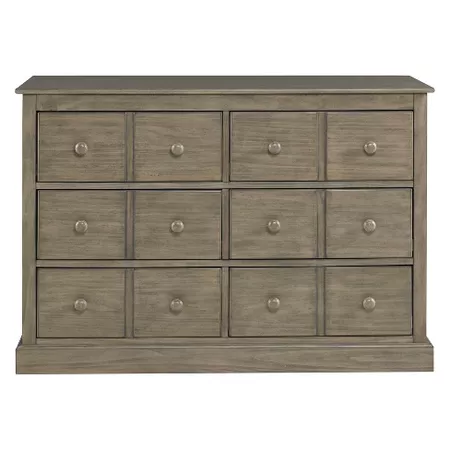 Fisher-Price 6-Drawer Double Dresser - Vintage Gray : Target