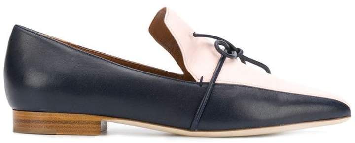 x malone souliers two-tone loafers